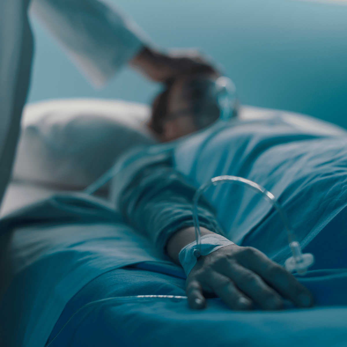 Gravely ill Georgia man in hospital with lymphoma surrounded by loved ones