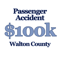 Passenger Accident Walton County 100k