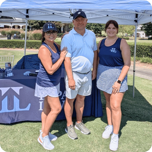 Meeks Impact Law Sponsors a charity golf tournament