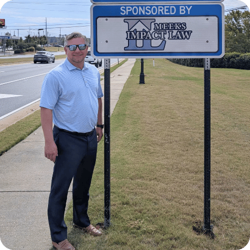 Zach and the Meeks Team sponsor a Georgia Highway