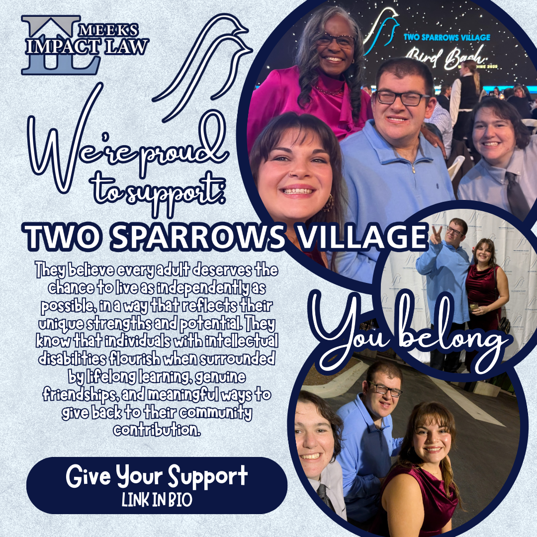 Supporting Two Sparrows Village and Adults with Disabilities