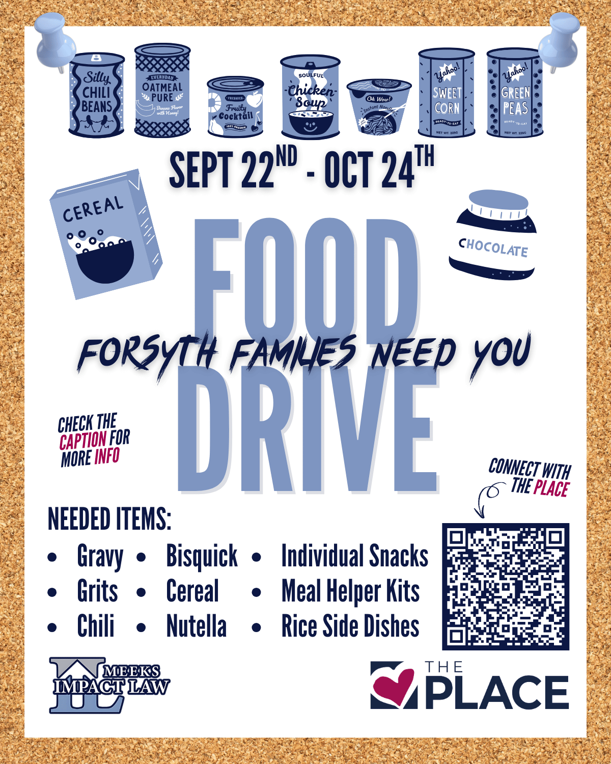 Supporting Our Community with A Food Drive 